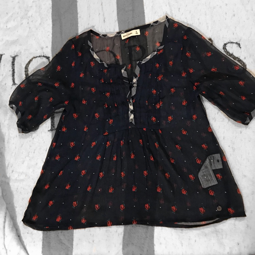 Abercrombie Kids Floral Shirt